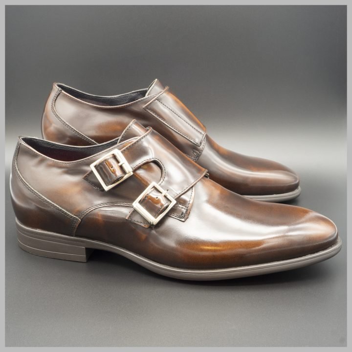 Monk strap brown. BAY mallorca High- Tech Shoes 2