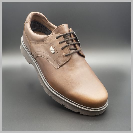 Waterproof casual brown derby. 2020 BAY Mallorca.